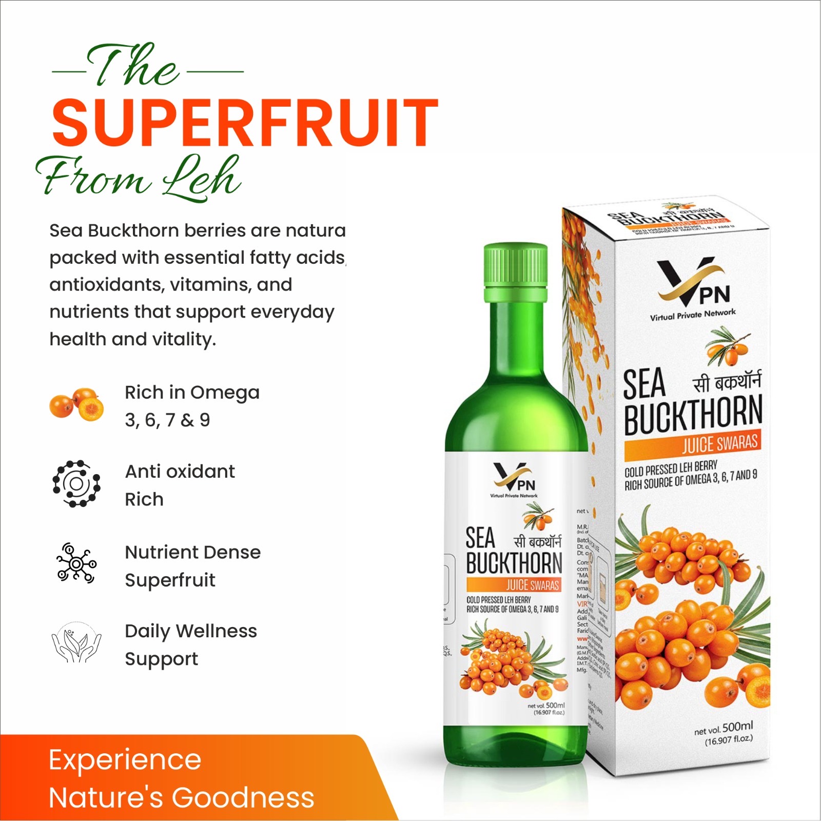 Sea Buckthorn juice Swaras